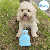 happy bark day, birthday dog toy plush cake